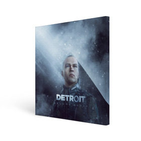 Холст квадратный с принтом Detroit become human в Тюмени, 100% ПВХ |  | Тематика изображения на принте: dbh | detroit | gamer