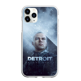 Чехол для iPhone 11 Pro матовый с принтом Detroit become human в Тюмени, Силикон |  | dbh | detroit | gamer