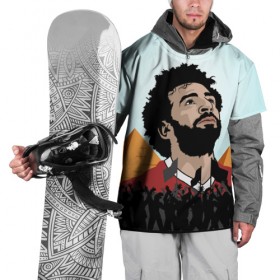 Накидка на куртку 3D с принтом Salah Egypt в Тюмени, 100% полиэстер |  | liverpool | mohamed | mohammed | salah | ливерпуль | мохамед | мохаммед | салах