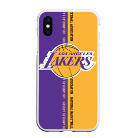 Чехол для iPhone XS Max матовый с принтом Los angeles lakers NBA в Тюмени, Силикон | Область печати: задняя сторона чехла, без боковых панелей | basketbal | basketball | la | lakers | los angeles | los angeles lakers | national | nba | анжелес | баскетбол | лос анджелес | лэйкерс | национальная бескетбольная ассоциация | нба | онил | шакил