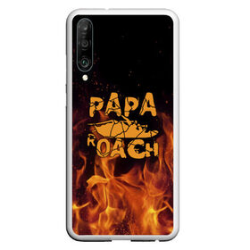 Чехол для Honor P30 с принтом Papa Roach в Тюмени, Силикон | Область печати: задняя сторона чехла, без боковых панелей | papa roach | roach | папа роач | папароач | папароч | роач | роч