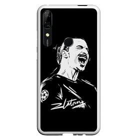 Чехол для Honor P Smart Z с принтом Zlatan Ibrahimovic в Тюмени, Силикон | Область печати: задняя сторона чехла, без боковых панелей | Тематика изображения на принте: football | златан ибрагимович | игрок | сборная швеции | футбол | футболист