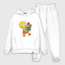 Мужской костюм хлопок OVERSIZE с принтом Лиза Симпсон в Тюмени,  |  | bart | family | homer | lisa | school | simpsons | springfield | анимация | барт | гомер | желтый | комедия | лентяй | лиза | мардж | мульт | мультфильм | мэгги | отец | пончик | ребенок | родители | семья | сериал | симпсоны | смех