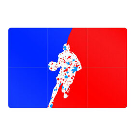 Магнитный плакат 3Х2 с принтом Форма баскетболиста в Тюмени, Полимерный материал с магнитным слоем | 6 деталей размером 9*9 см | nba | sport | баскетбалист | мяч | спорт | спортзал | спортивки | спортивная форма | спортивные игры | форма