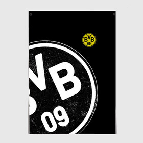 Постер с принтом Borussia Dortmund Exclusive в Тюмени, 100% бумага
 | бумага, плотность 150 мг. Матовая, но за счет высокого коэффициента гладкости имеет небольшой блеск и дает на свету блики, но в отличии от глянцевой бумаги не покрыта лаком | боруссия | дортмунд