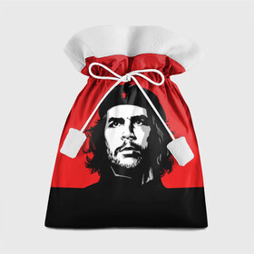 Подарочный 3D мешок с принтом Che Guevara в Тюмени, 100% полиэстер | Размер: 29*39 см | 