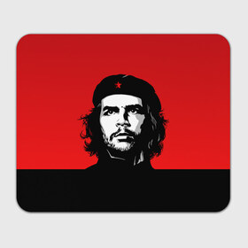 Коврик прямоугольный с принтом Che Guevara в Тюмени, натуральный каучук | размер 230 х 185 мм; запечатка лицевой стороны | Тематика изображения на принте: 
