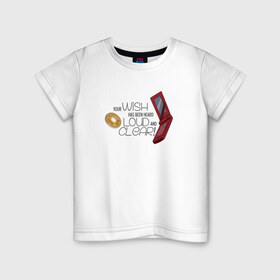 Детская футболка хлопок с принтом Your Wish в Тюмени, 100% хлопок | круглый вырез горловины, полуприлегающий силуэт, длина до линии бедер | noragami | your wish | бездомный бог