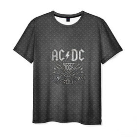 Мужская футболка 3D с принтом AC DC в Тюмени, 100% полиэфир | прямой крой, круглый вырез горловины, длина до линии бедер | ac dc | acdc | acdc ас дс | австралийская | ангус янг | асдс | блюз | группа | крис слэйд | метал | молния | музыка | музыканты | певцы | рок | рок н ролл | стиви янг | хард | хардрок | эксл роуз