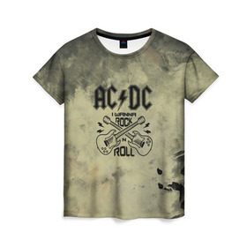 Женская футболка 3D с принтом AC DC в Тюмени, 100% полиэфир ( синтетическое хлопкоподобное полотно) | прямой крой, круглый вырез горловины, длина до линии бедер | ac dc | acdc | acdc ас дс | австралийская | ангус янг | асдс | блюз | группа | крис слэйд | метал | молния | музыка | музыканты | певцы | рок | рок н ролл | стиви янг | хард | хардрок | эксл роуз