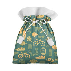 Подарочный 3D мешок с принтом Велосипед Текстура в Тюмени, 100% полиэстер | Размер: 29*39 см | байк | велик | вело | велосипед | велосипеды | велоспорт | с велосипедом | спорт