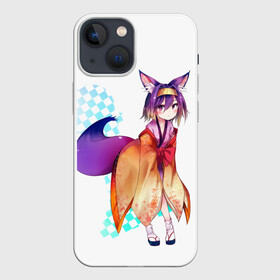 Чехол для iPhone 13 mini с принтом Аниме пиксели в Тюмени,  |  | anime | manga | no game no life | аниме | без игры жизни нет | манга