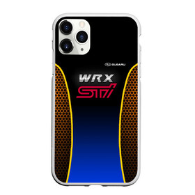 Чехол для iPhone 11 Pro матовый с принтом Subaru WRX STI в Тюмени, Силикон |  | impreza | pro | sport | sti | subaru | wrx | врикс | врх | импреза | логотип | сетка | соты | субарик | субару
