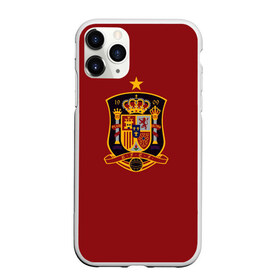 Чехол для iPhone 11 Pro матовый с принтом Сборная Испании в Тюмени, Силикон |  | сборная испании | футбол