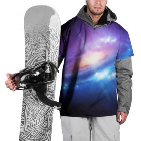 Накидка на куртку 3D с принтом Абстракция космоса в Тюмени, 100% полиэстер |  | abstraction | cosmos | nebula | space | star | universe | абстракция | вселенная | звезды | космос | мир | планеты