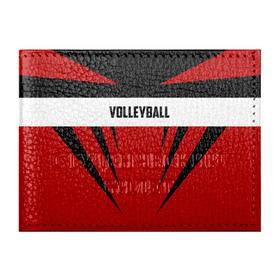 Обложка для студенческого билета с принтом Volleyball в Тюмени, натуральная кожа | Размер: 11*8 см; Печать на всей внешней стороне | sport | volleyball | волейбол | спорт