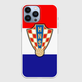 Чехол для iPhone 13 Pro Max с принтом Сборная Хорватии флаг в Тюмени,  |  | Тематика изображения на принте: европы | хорватия | чемпионат мира | чм