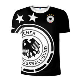 Мужская футболка 3D спортивная с принтом Сборная Германии Exclusive в Тюмени, 100% полиэстер с улучшенными характеристиками | приталенный силуэт, круглая горловина, широкие плечи, сужается к линии бедра | германия | европы | мира | сборная | футбол | чемпионат | чм