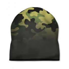Шапка 3D с принтом Camouflage - Series 3 в Тюмени, 100% полиэстер | универсальный размер, печать по всей поверхности изделия | Тематика изображения на принте: 