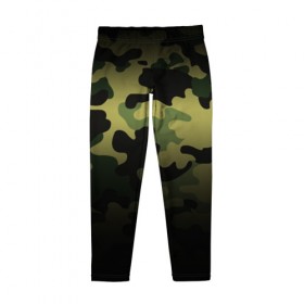 Детские леггинсы 3D с принтом Camouflage - Series 3 (Shorts,Pants) в Тюмени, полиэстер 85%, спандекс 15% | эластичный пояс, зауженный крой | Тематика изображения на принте: 0x000000123 | camo | green | зелёный | камуфляж | спорт