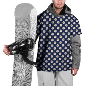 Накидка на куртку 3D с принтом Ромашки в Тюмени, 100% полиэстер |  | Тематика изображения на принте: ромашка | ромашки | цветочки | цветы