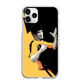 Чехол для iPhone 11 Pro Max матовый с принтом Bruce Lee в Тюмени, Силикон |  | Тематика изображения на принте: bruce lee | актер | боец | воин | звезда | карате