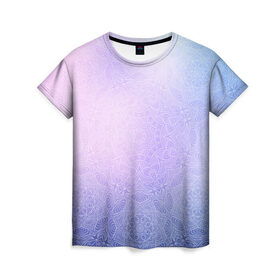 Женская футболка 3D с принтом Позитавные вибрации в Тюмени, 100% полиэфир ( синтетическое хлопкоподобное полотно) | прямой крой, круглый вырез горловины, длина до линии бедер | 