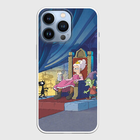 Чехол для iPhone 13 Pro с принтом Disenchantment в Тюмени,  |  | bean | disenchantment | elfo | futurama | mattgroening | netflix | princess | simpsons | бин | люси | мэтгроунинг | разочарование | симпсоны | элфо