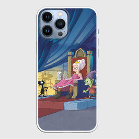 Чехол для iPhone 13 Pro Max с принтом Disenchantment в Тюмени,  |  | bean | disenchantment | elfo | futurama | mattgroening | netflix | princess | simpsons | бин | люси | мэтгроунинг | разочарование | симпсоны | элфо