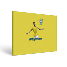 Холст прямоугольный с принтом Неймар в Тюмени, 100% ПВХ |  | Тематика изображения на принте: neymar | неймар | сборная бразилии | футбол