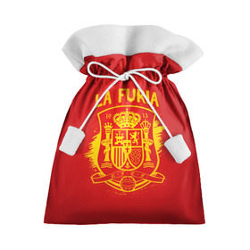 Подарочный 3D мешок с принтом Сборная Испании в Тюмени, 100% полиэстер | Размер: 29*39 см | la furia | lafuria | roja | spain | team | диего | иньеста | испания | коста | красная | сильва | форма | фурия | чемпионат мира. футбол