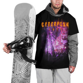Накидка на куртку 3D с принтом Cyberpunk 2077 в Тюмени, 100% полиэстер |  | Тематика изображения на принте: action | cyberpunk | projekt red | rpg | игра | кибер | мир | панк | средневековья | фэнтези