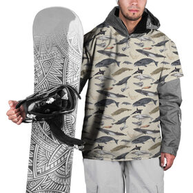 Накидка на куртку 3D с принтом Whales pattern в Тюмени, 100% полиэстер |  | Тематика изображения на принте: whale | акула | горбач | касатка | кашалот | кит | море | океан | рыбы | синий кит
