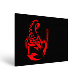 Холст прямоугольный с принтом Scorpions в Тюмени, 100% ПВХ |  | Тематика изображения на принте: scorpions | группа | скорпионс | хард | хардрок