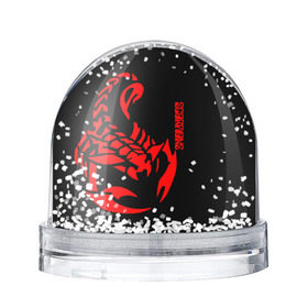 Снежный шар с принтом Scorpions в Тюмени, Пластик | Изображение внутри шара печатается на глянцевой фотобумаге с двух сторон | scorpions | группа | скорпионс | хард | хардрок