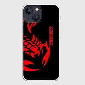 Чехол для iPhone 13 mini с принтом Scorpions в Тюмени,  |  | Тематика изображения на принте: scorpions | группа | скорпионс | хард | хардрок