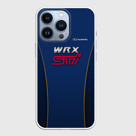 Чехол для iPhone 13 Pro с принтом Субару WRX STI Pro Sport в Тюмени,  |  | Тематика изображения на принте: subaru | марка | машины | субару