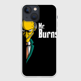 Чехол для iPhone 13 mini с принтом Mr. Burns (Simpsons) в Тюмени,  |  | burns | mr | mr. burns | simpsons | мистер бернс | симпсоны