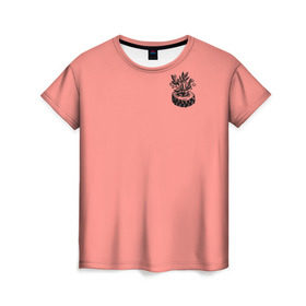 Женская футболка 3D с принтом Парусник в Тюмени, 100% полиэфир ( синтетическое хлопкоподобное полотно) | прямой крой, круглый вырез горловины, длина до линии бедер | 