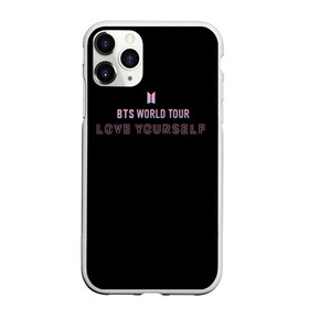 Чехол для iPhone 11 Pro Max матовый с принтом BTS WORLD TOUR_color в Тюмени, Силикон |  | bangtan boys | bts | бантаны | бтс