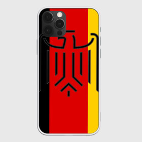 Чехол для iPhone 12 Pro Max с принтом German eagle в Тюмени, Силикон |  | герб | германский | немецкий | орел | флаг