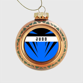 Стеклянный ёлочный шар с принтом Judo в Тюмени, Стекло | Диаметр: 80 мм | judo | sport | дзюдо | дзюдоист | спорт