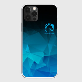 Чехол для iPhone 12 Pro Max с принтом TEAM LIQUID E-SPORT в Тюмени, Силикон |  | Тематика изображения на принте: 2019 | blue | cybersport | esport | liquid | logo | pro league | team | team liquid | киберспорт | логотип | тим ликвид | фирменные цвета