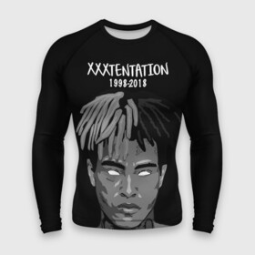 Мужской рашгард 3D с принтом Xxxtentation RIP в Тюмени,  |  | at | i | look | me | p | r | r.i.p. | revenge | rip | x | xtentation | xxx | рэп