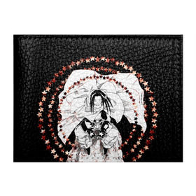Обложка для студенческого билета с принтом Хао Асакура в Тюмени, натуральная кожа | Размер: 11*8 см; Печать на всей внешней стороне | shaman king | зик | король шаманов | манга | шаман кинг