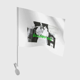 Флаг для автомобиля с принтом Boulevard в Тюмени, 100% полиэстер | Размер: 30*21 см | 