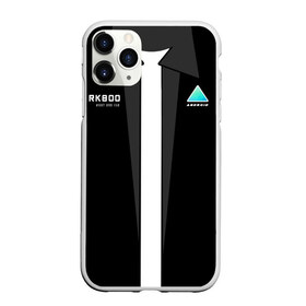 Чехол для iPhone 11 Pro матовый с принтом RK800 без галстука в Тюмени, Силикон |  | 2038 | connor | dbh | detroit | gamer | kara | андроид | девиант | детройт | кара | квест | коннор | маркус