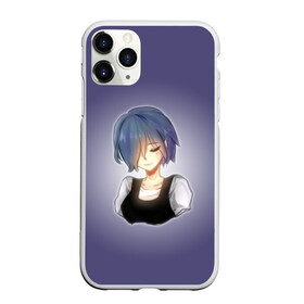 Чехол для iPhone 11 Pro матовый с принтом Tokyo Ghoul в Тюмени, Силикон |  | ken kaneki | tokyo ghoul | touka kirishima | аниме | гуль | канэки кэн | кен канеки | манга | токийский гуль | токио | тоука киришима | япония