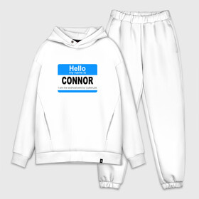 Мужской костюм хлопок OVERSIZE с принтом RK 800 CONNOR в Тюмени,  |  | connor | cyberlife | detroit become human | deviant | kara | markus | ps4 | rk800 |  detroit: become human | детроит | детроит: стать человеком | игры | кара | коннор | конор | кэра | маркус | пиратs | эксклюзив