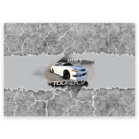 Поздравительная открытка с принтом Mark 2 Tourer V в Тюмени, 100% бумага | плотность бумаги 280 г/м2, матовая, на обратной стороне линовка и место для марки
 | mark | mark 2 | mark 2 tourer v | tourer v | toyota | автомобиль | марк | марковник | машина | тачка | тойота